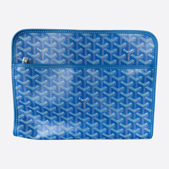 Goyard Blue Jouvence GM Toiletry Bag - Picture 1 of 7